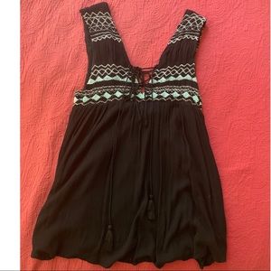 Black Free People Mini Dress